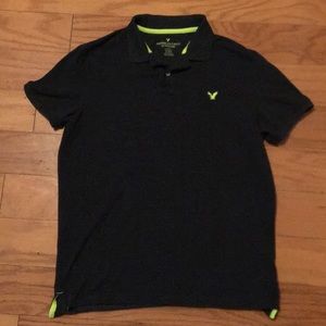 Men’s American Eagle polo shirt grey